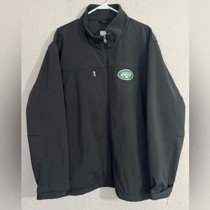 New York Jets Men's Size XXL 2XL WATERPROOF Soft Shell Jacket MSRP $129 LIKE NEW
